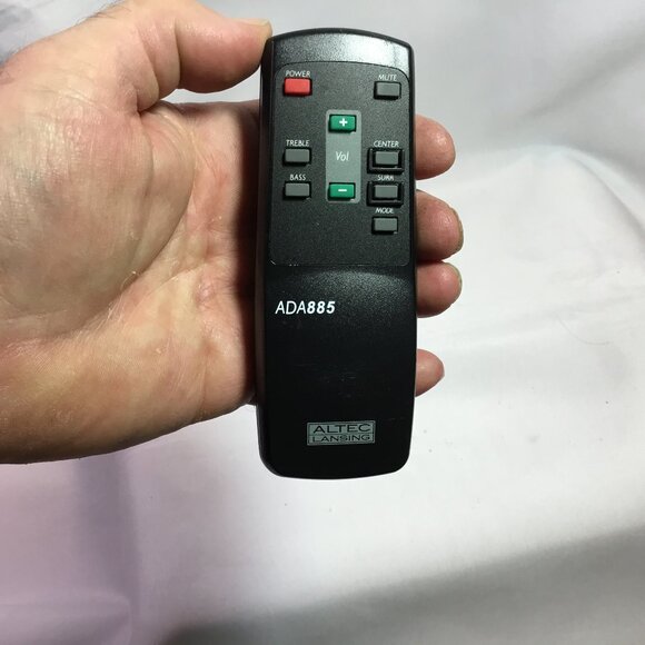 Altec Lansing ADA885 THX Speaker System Remote Control - Picture 1 of 4